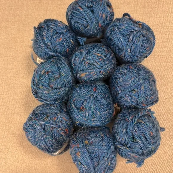 Lion Brand Yarn • Big Sur Tweed • Lot of 10 - Picture 7 of 7